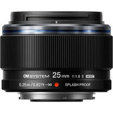 OM System M.Zuiko Digital 25mm F1.8 II (Black)